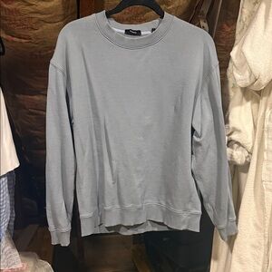 Blue/Gray Crewneck Sweatshirt